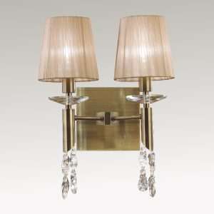 Applique 2 luci Tiffany