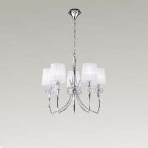 Lampadario 5 luci Loewe