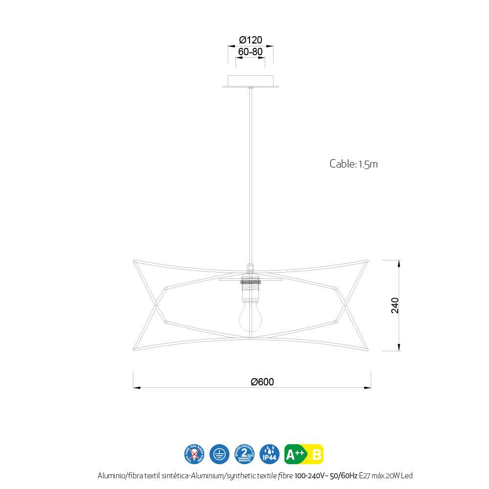 Sospensione Polinesia - immagine 3
