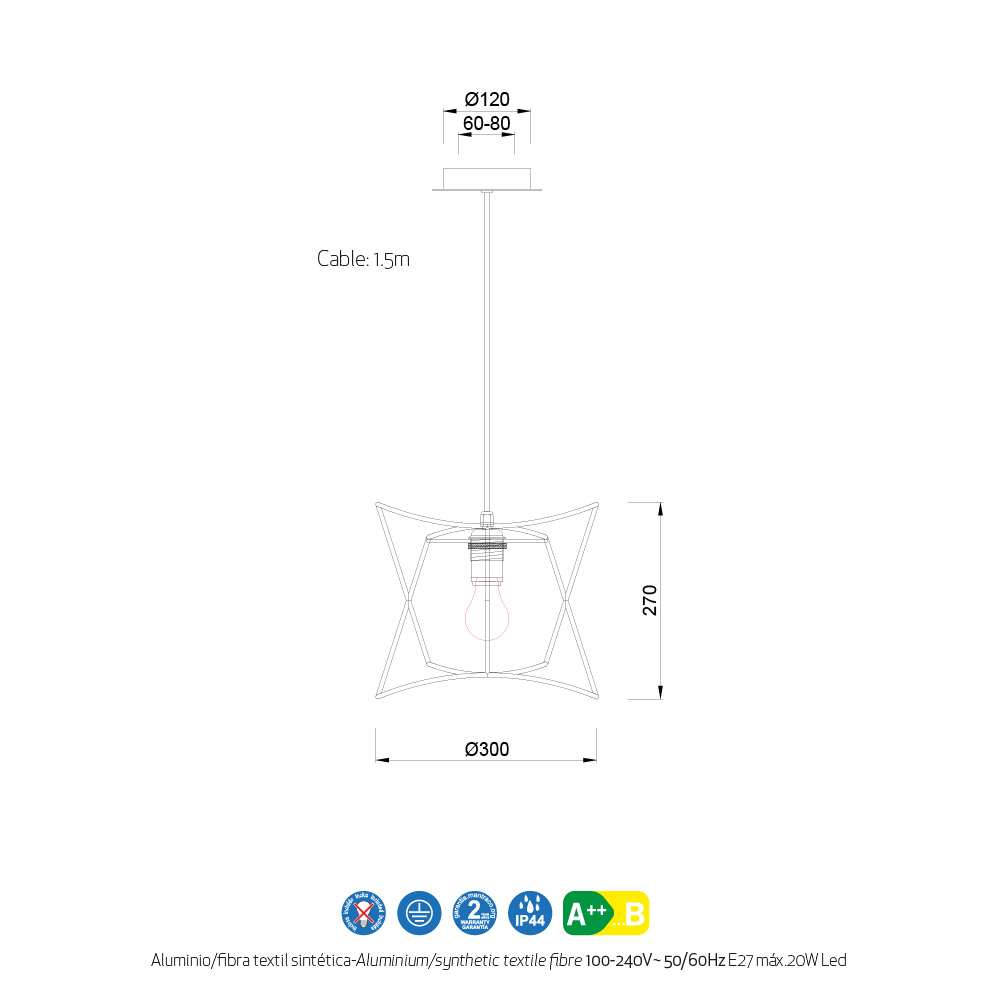Sospensione Polinesia - immagine 6