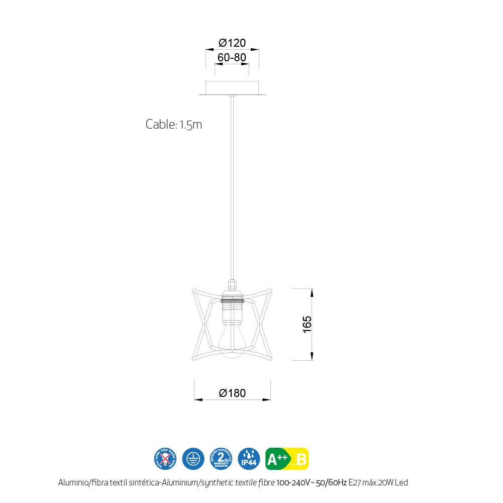 Sospensione Polinesia - immagine 8