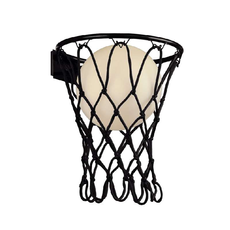 Adesivo Murale 3D Basket – Pallacanestro Blu E Rosso Per Cameretta Ragazzi - 3