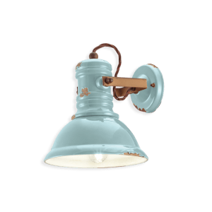 Applique Retrò Industrial ceramica